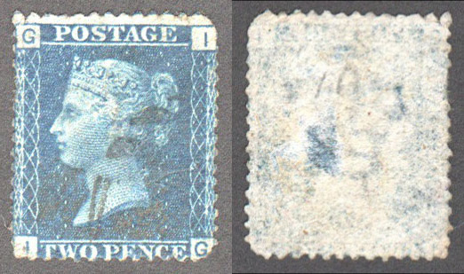 Great Britain Scott 30 Used Plate 15 - IG (P) - Click Image to Close